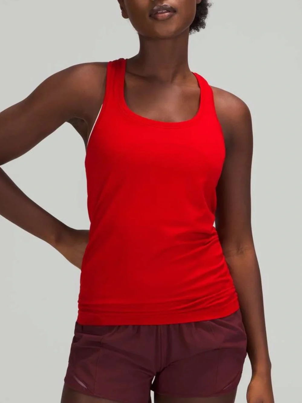 Lululemon Red Swiftly Racerback Tank Top Size 8